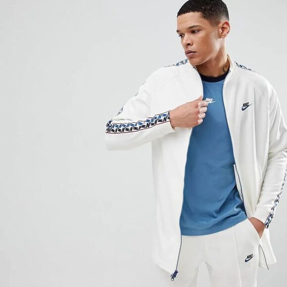 Nike Retro‎ Taped Track Jacket Small - Picture 1 of 6